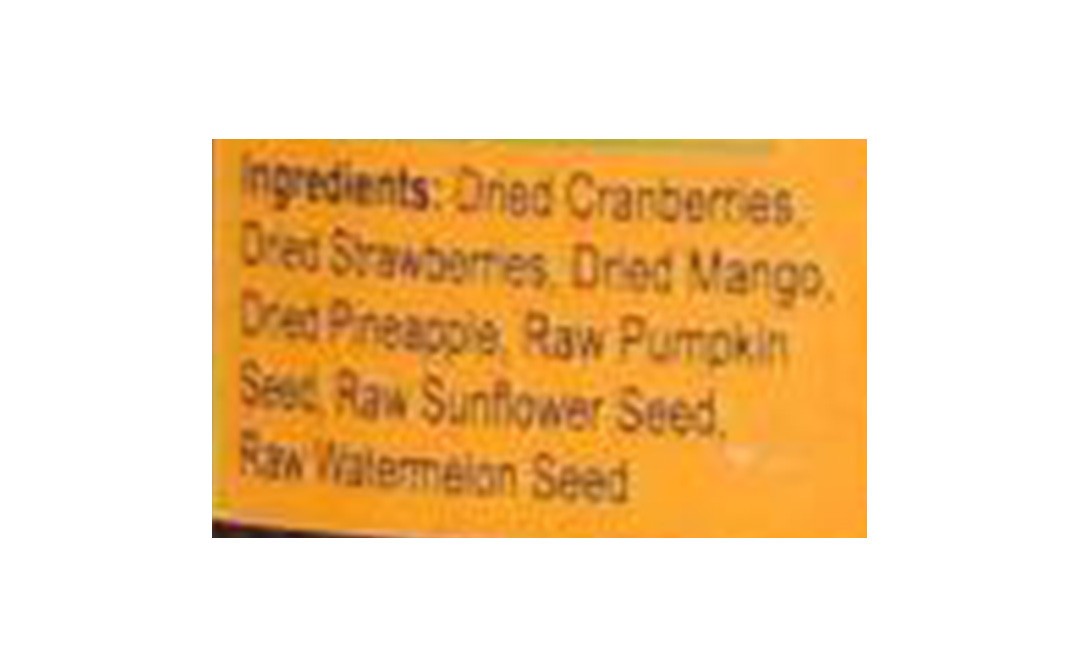 New Tree Trail Bites Berries, Fruits & Seed Mix   Jar  170 grams